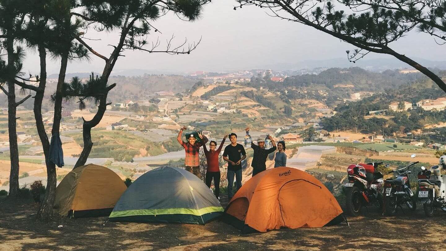 Những địa điểm camping lãng mạn tại Đà Lạt 