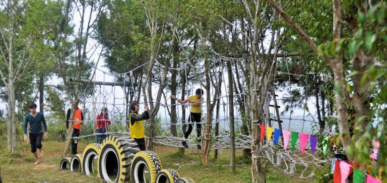Các hoạt động vui chơi tại các địa điểm camping ở Hà Nội