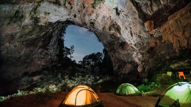 Camping tại Vườn quốc gia Phong Nha – Kẻ Bàng