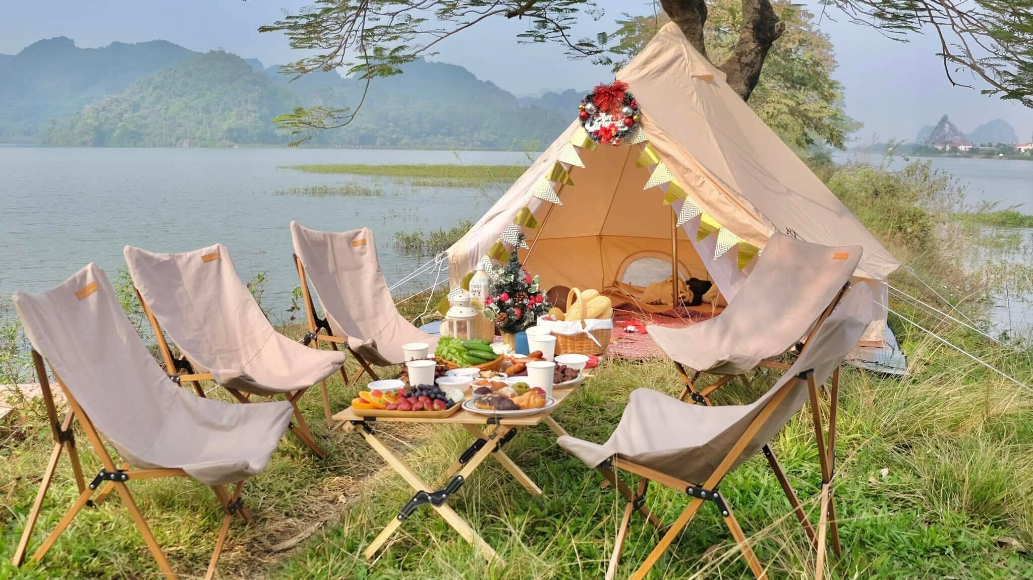 Địa điểm camping mùa hè mát rượi ở Hà Nội
