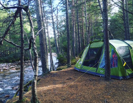 Cairngorms camping
