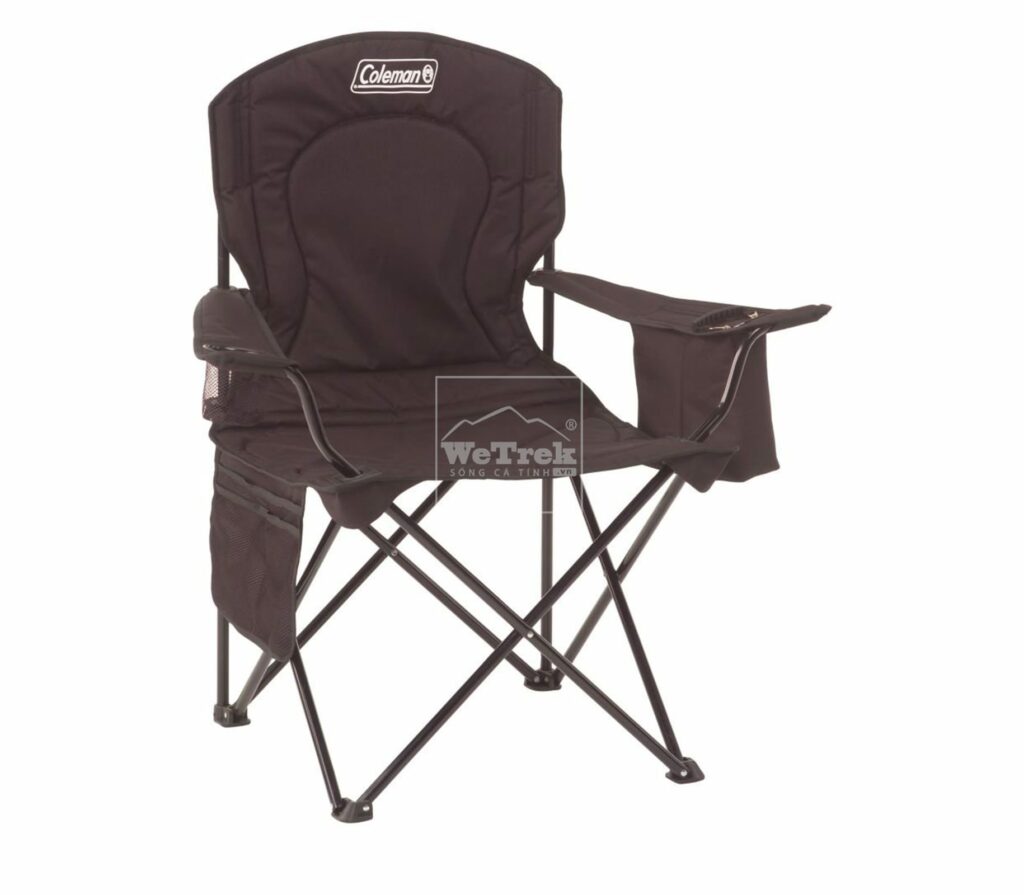 Ghe cam trai Coleman Portable Camping Quad Chair with 4 Can Cooler