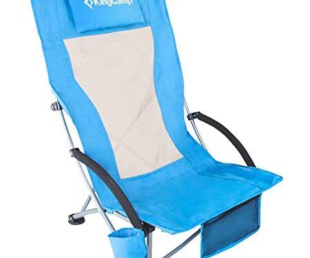 Ghe cam trai KingCamp Low Sling Beach Chair