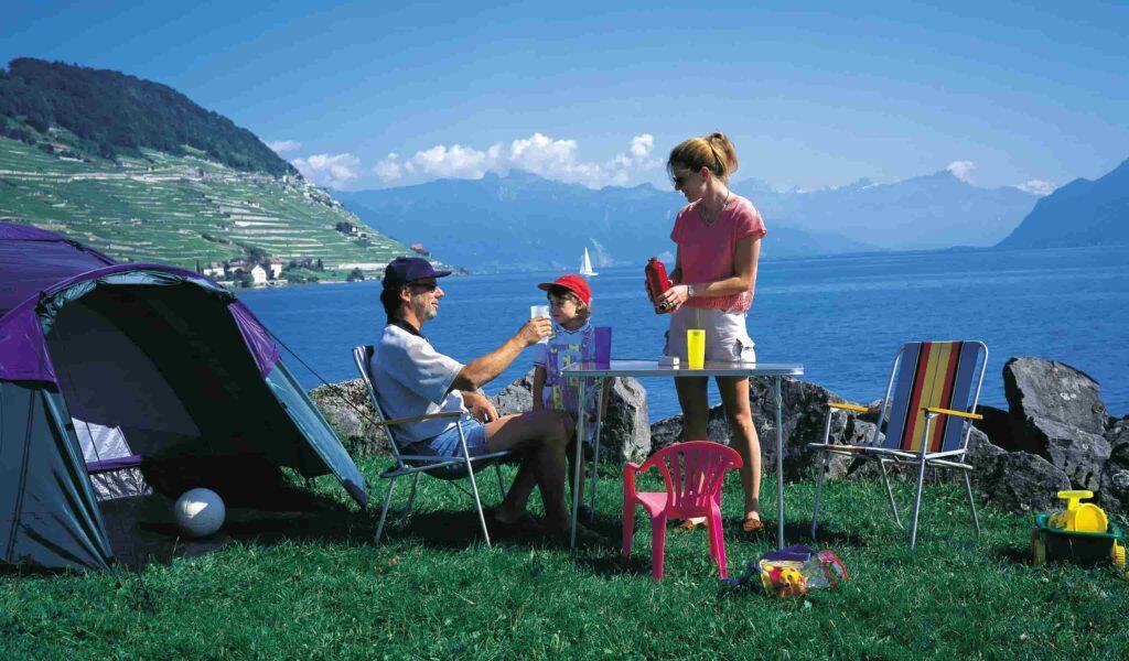 Lake Geneva camping