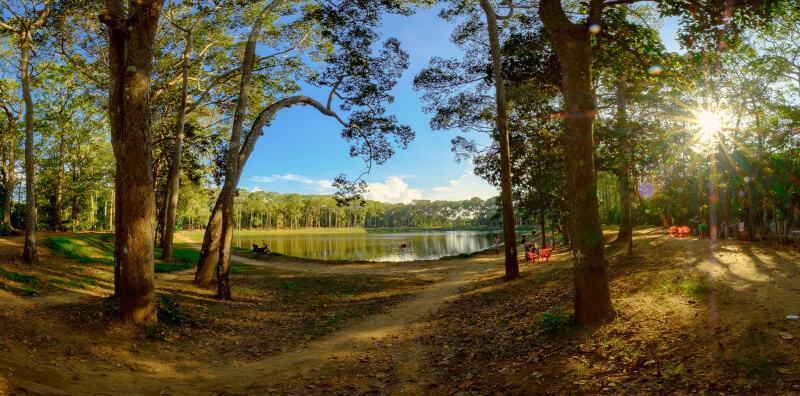 Top 3 địa điểm camping ở Trà Vinh 5 ao ba om 1