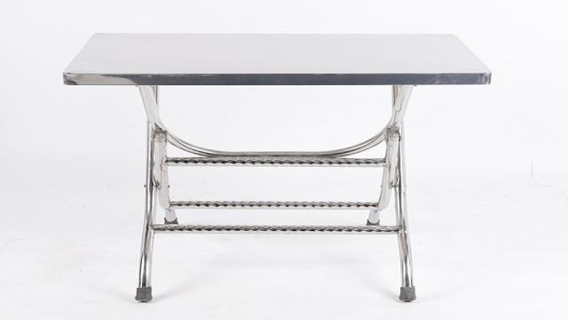 Bàn inox hình chữ nhật 0,6x1,0m giá rẻ