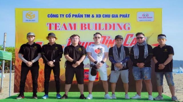 Mẫu backdrop team building