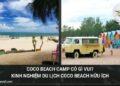 Coco Beach là thánh địa cho người thích chụp ảnh check-in