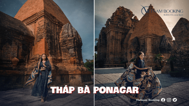Tour Nha Trang Đà Lạt 5 ngày 4 đêm khách đoàn - tháp Bà Ponagar