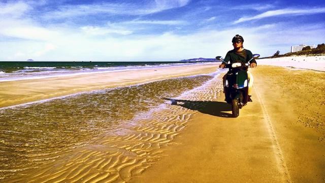 Xe máy là người bạn đồng hành thân thiết của một phượt thủ