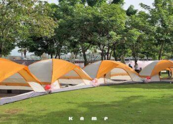 Nhà KAMP setup cắm trại cho trường học