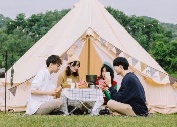 [Review] Camping tại hồ Chòm Núi (Hà Nội) 2 Ngày 1 Đêm chỉ với 250K