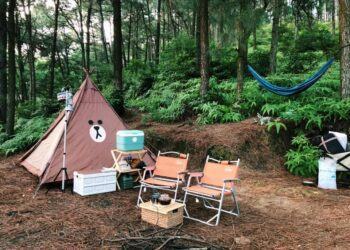 chọn bãi cắm trại mùa lạnh