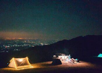 Camping tại đồi Bù (Hà Nội)