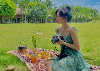 Cắm trại ở công viên Hồ Thiên Nga