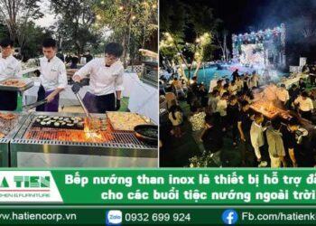 Bếp nướng than inox – Lò nướng than inox 304