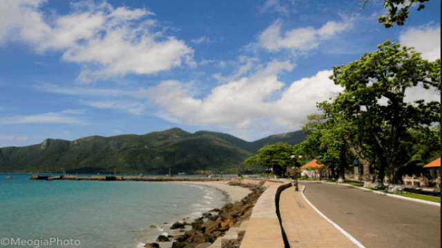 Không khí trong lành trên Côn Đảo