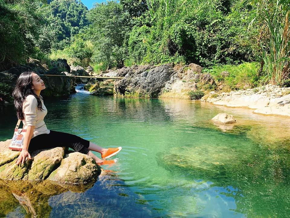 Camping suối Nặm Chắn - Tuyệt tình cốc của Yên Bái 3 suoi nam channn