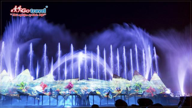 Tour Singapore - Malaysia - Indonesia Khám Phá 3 Nước Đông Nam Á: chương trình show nhạc nước Spectra Show bằng tia larzer hoành tráng