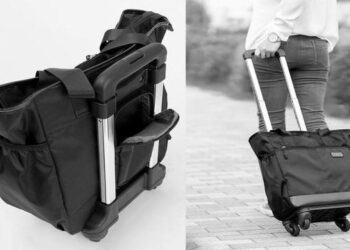 Túi xách du lịch có cần kéo - vừa vặn cho một chuyến đi